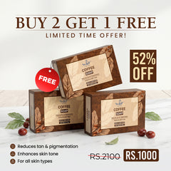 Coffee Soap (Buy 2 Get 1 Free)