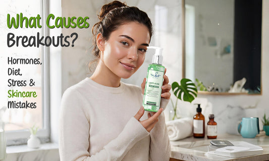Anti-Acne: What Causes Breakouts (Hormones, Diet, Stress & Skincare Mistakes)