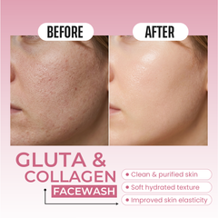 Gluta & Collagen Face Wash