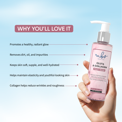Gluta & Collagen Face Wash