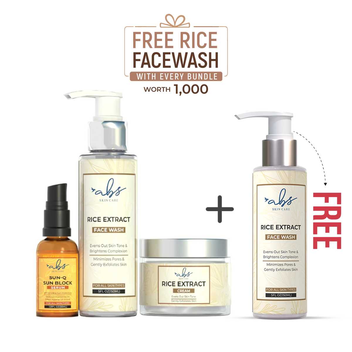 Summer Glow & Protect Rice Bundle